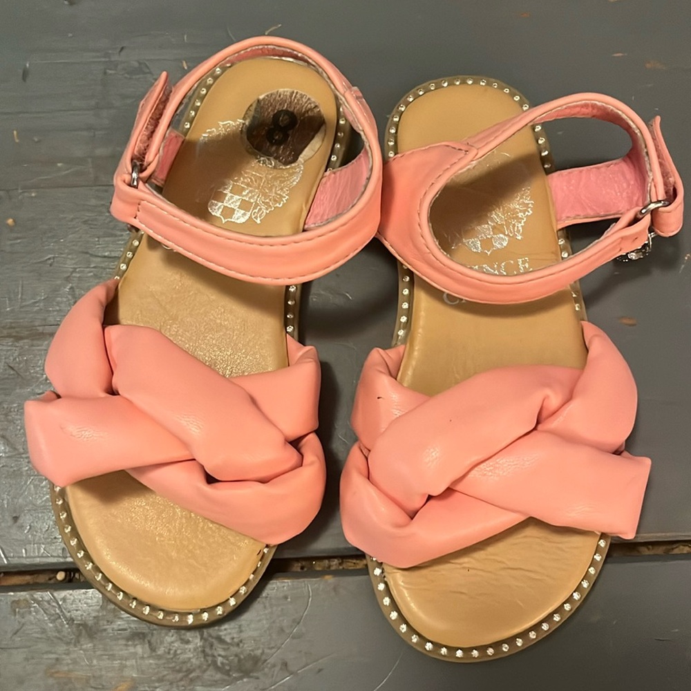 Vince Camuto Pink Sandals Toddler 8